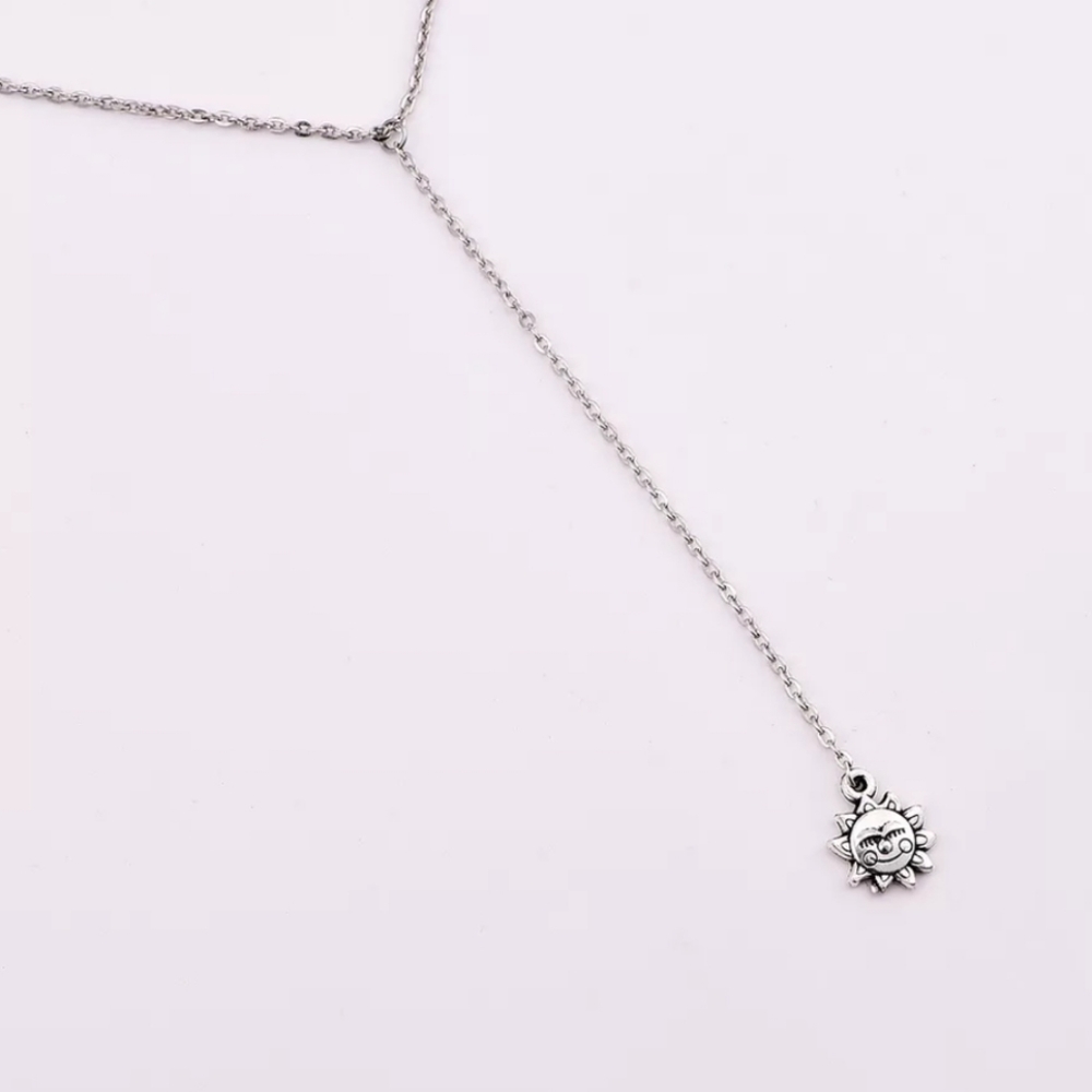 *Katya* Layered Chain Necklace - Picture 6 of 6